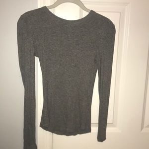 Thin Light Gray Sweater
